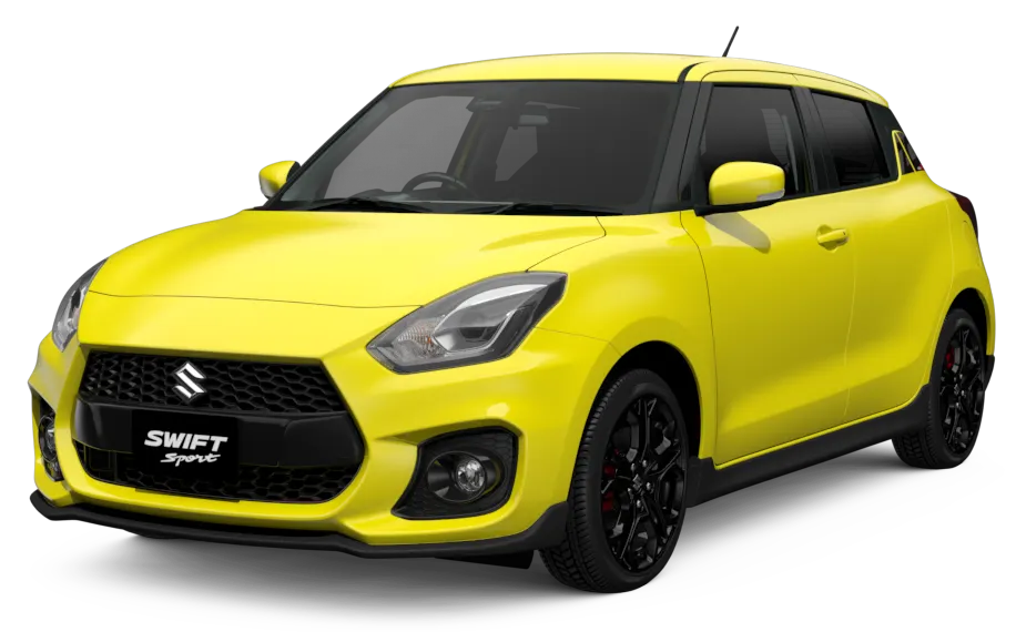 スズキ スイフトスポーツファイナルエディションの登録済み未使用車 イエロー
